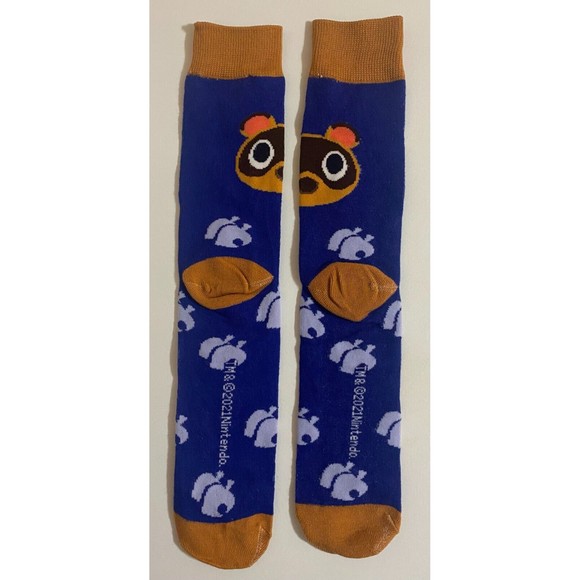 Amimal Crossing Casual Crew Socks - Mens 8 to 12 - Timmy - SK077 - Picture 2 of 2